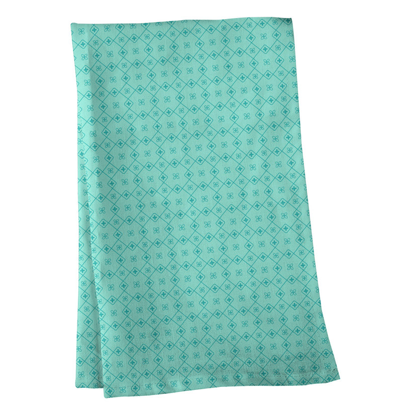 Tea Towel Kitchen Towel, Cotton Twill, Light Blue
