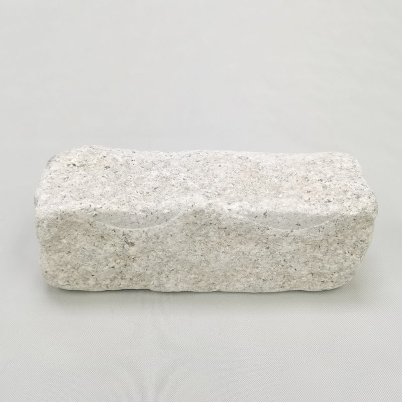 Pierre de granit naturel Fixturedisplays® 4 po x 4 po x 12 po facile à installer 18758