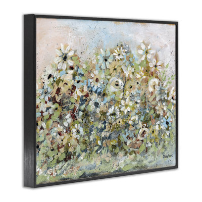 Giclée encadrée «Bold Garden Blooms», conception par Roy Ebert