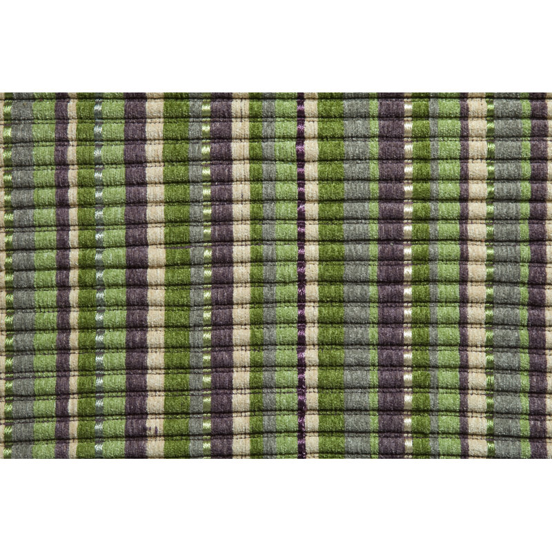 Runner Gibb Striped Hand Knotted Area Rug, Runner 60 x 120cm