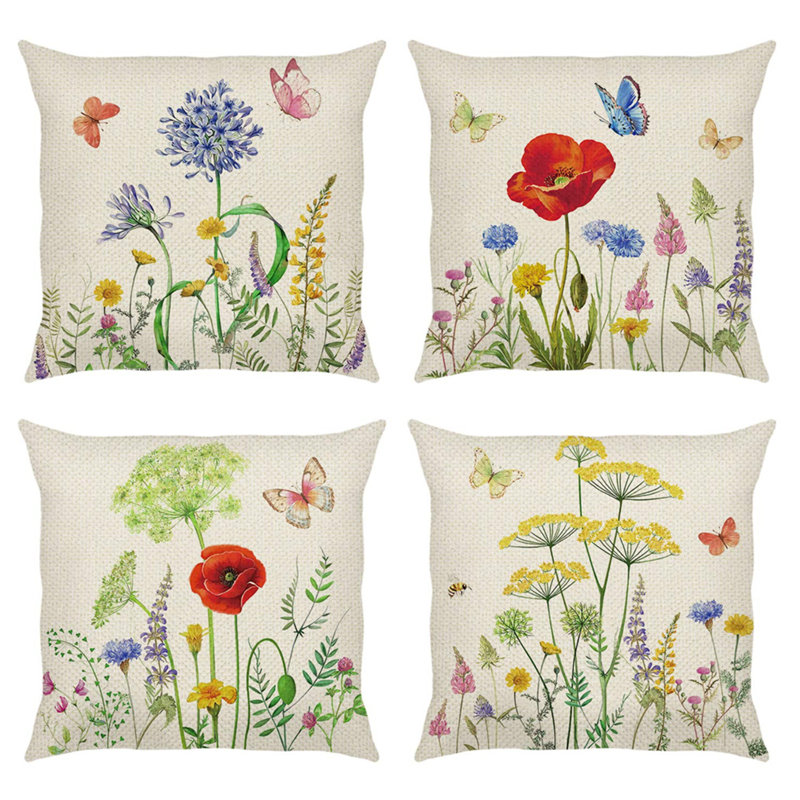 Petrella Square Throw Pillow Cover