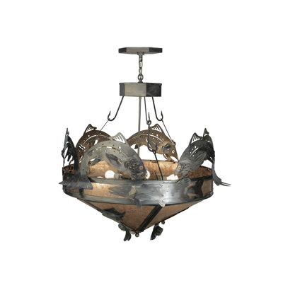 Catch of the Day Trout 6 - Light Chandelier