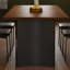 Table de salle à manger rectangulaire en bois massif de style médiéval-1024845050
