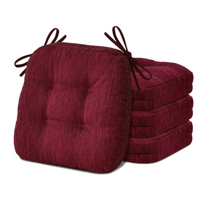 Coussin de chaise de salle à manger d'intérieur 3,7 po Ireneo