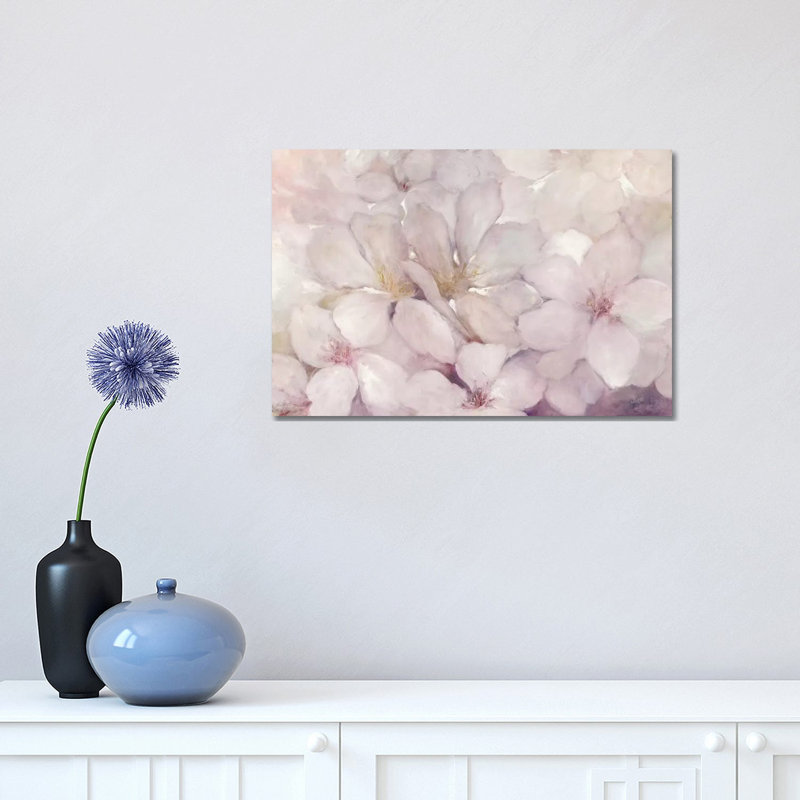 Apple Blossoms 1 Piece Wrapped Canvas Painting, 30.48cm H x 45.72cm W x 1.905cm D