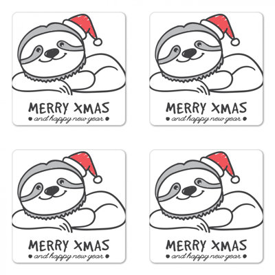 Square 4 Piece Coaster Set