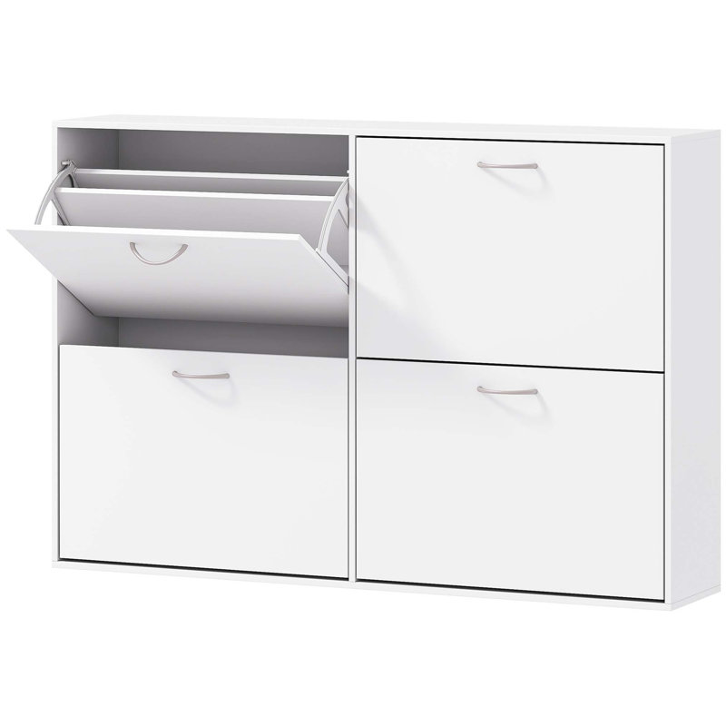 24 Pair Flip Down Shoe Storage