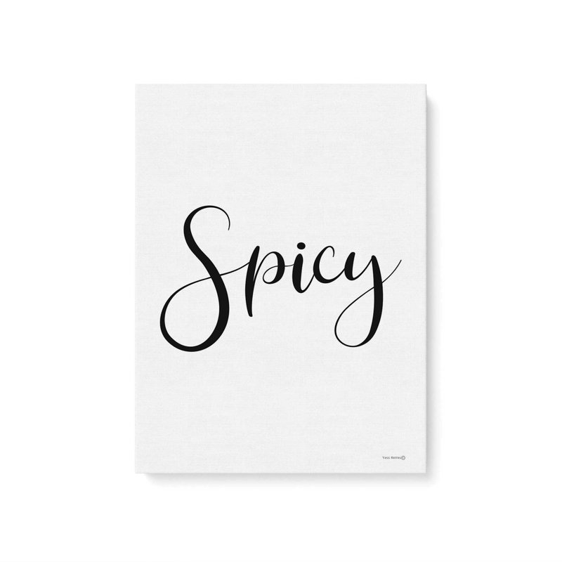 Spicy by Lee Keller Art Print, 12 W x 16 H, Wrapped Canvas, Does Not Apply