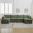 Redenius 6-Piece 148'' Upholstered U-Shape Sectional-485682341