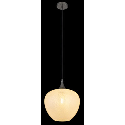 1 - Light Matte Black Pendant