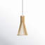 Luminaire suspendu conique à 1 lumière
