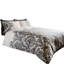 Damask Pattern Duvet Cover Set with Matching Pillowcases - Polycotton Bedding Set - Washable-27778362-27778366
