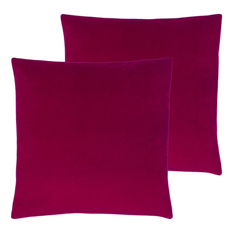 Strader Square Throw Cushion, Cerise