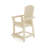 Adirondack Style Counter Chair – Stylish Hdpe Poly Lumber For Dining, Patio-220085904