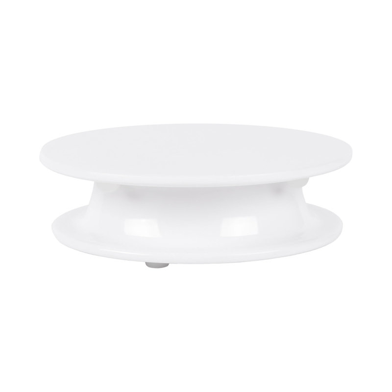 Support à gâteaux rond, Blanc