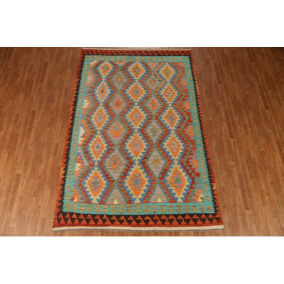 Wool Ikat Indoor Rug