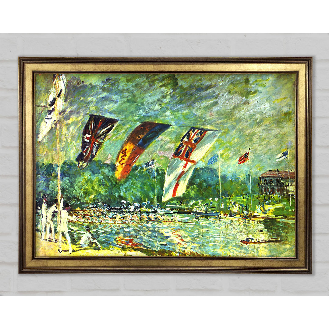 Regatta in Molesey von Sisley - Druck