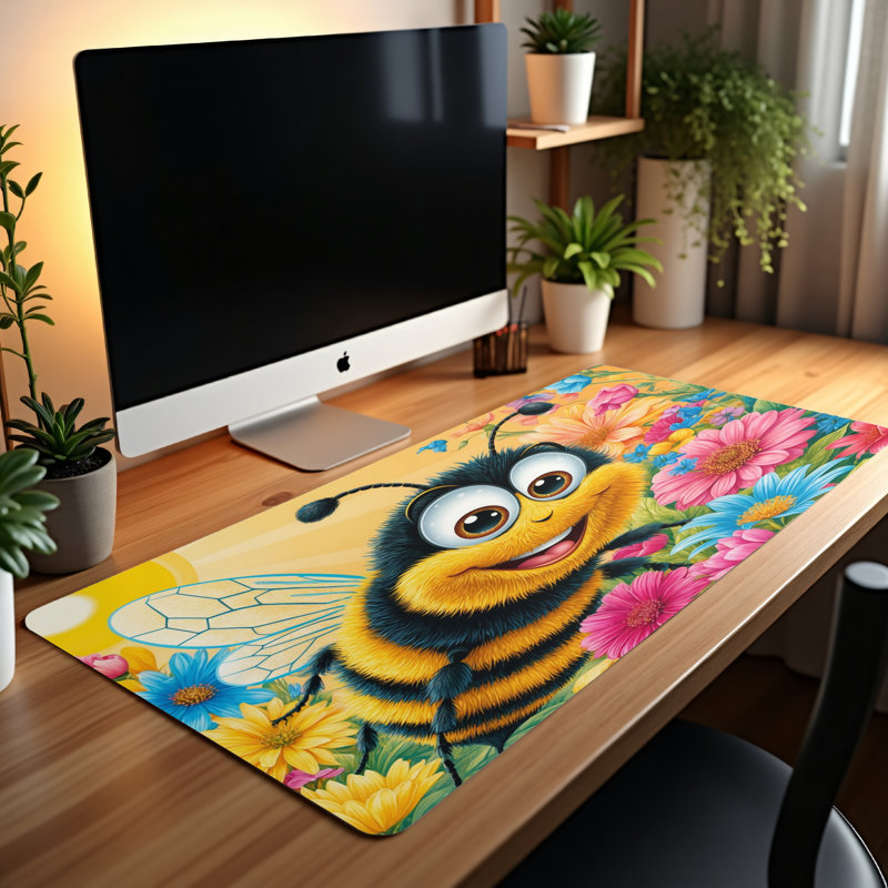 Polyester Desk Pad, 23.6x13.8
