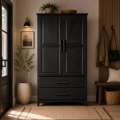 Pine Cabinet Raised Doors
