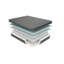 Grand matelas pour lit de 11 po, mousse viscoélastique imprégnée de gel, gris foncé, ressorts ensachés pour un sommeil paisible, mousse, matelas de confort moyen de 11 po et ressorts pour un sommeil profond