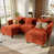 Chenille orange est en rupture de stock