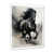 White Single Picture Framed