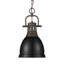 Luminaire suspendu 1 lumière avec chaîne Cajoux-107150052-107150053-107150057