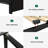 Modern Upholstered King Bed, LED Headboard with Charging Station, Quiet Support & Quick Assembly-1504976546-1504976569