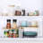 Bamboo Kitchen Cabinet And Counter Shelf Organizer, Stackabl...