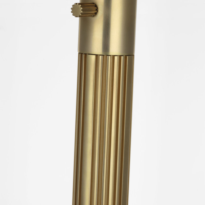 Ralph Lauren Langton 70" Torchiere Floor Lamp, Natural Brass, Natural Brass