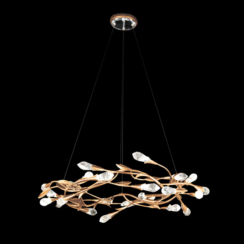 Secret Garden 1 - Light LED Pendant, French Gold