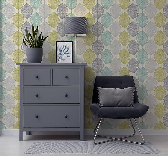 Valncia 10m x 53cm Metallic Finish Wallpaper Roll