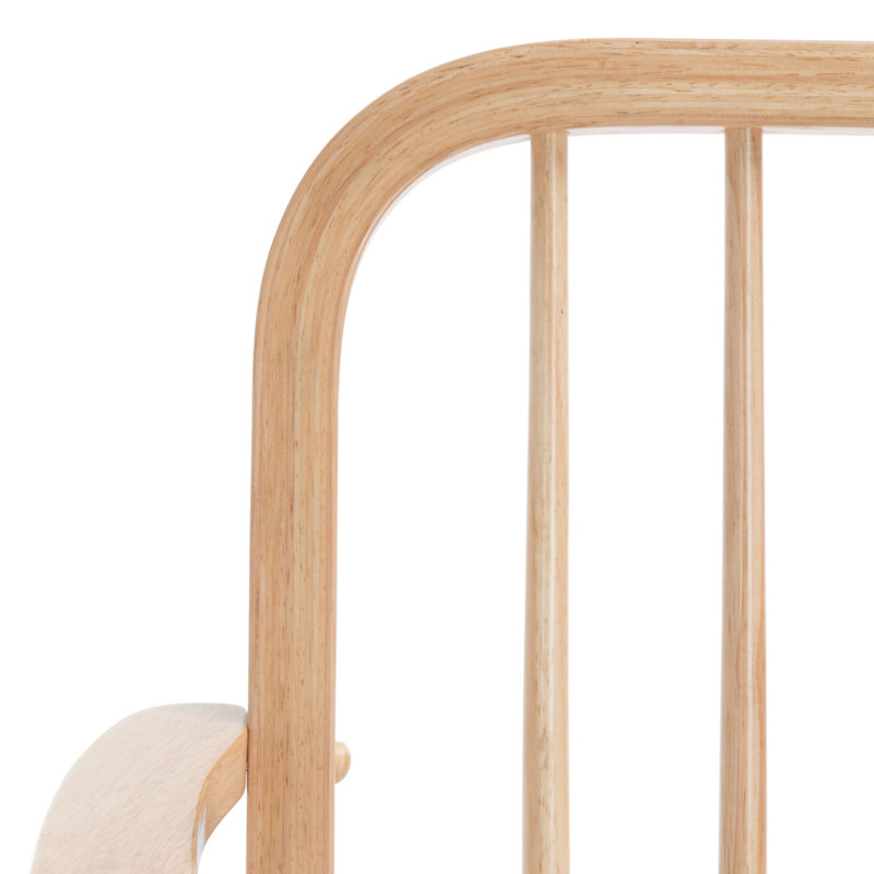 Banc en bois massif Sireen, Naturel