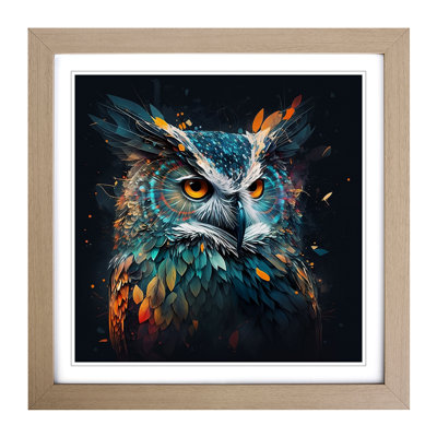 Owl - Framed Print