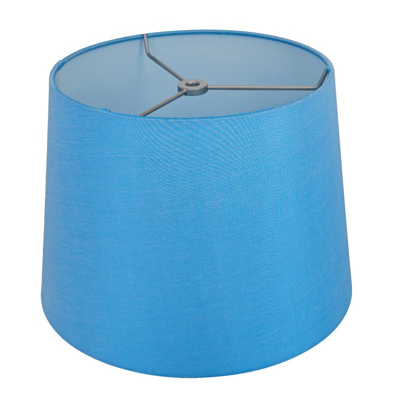 Abat-jour, Bleu, 9 po en haut x 11 po en bas x 8 po en pente