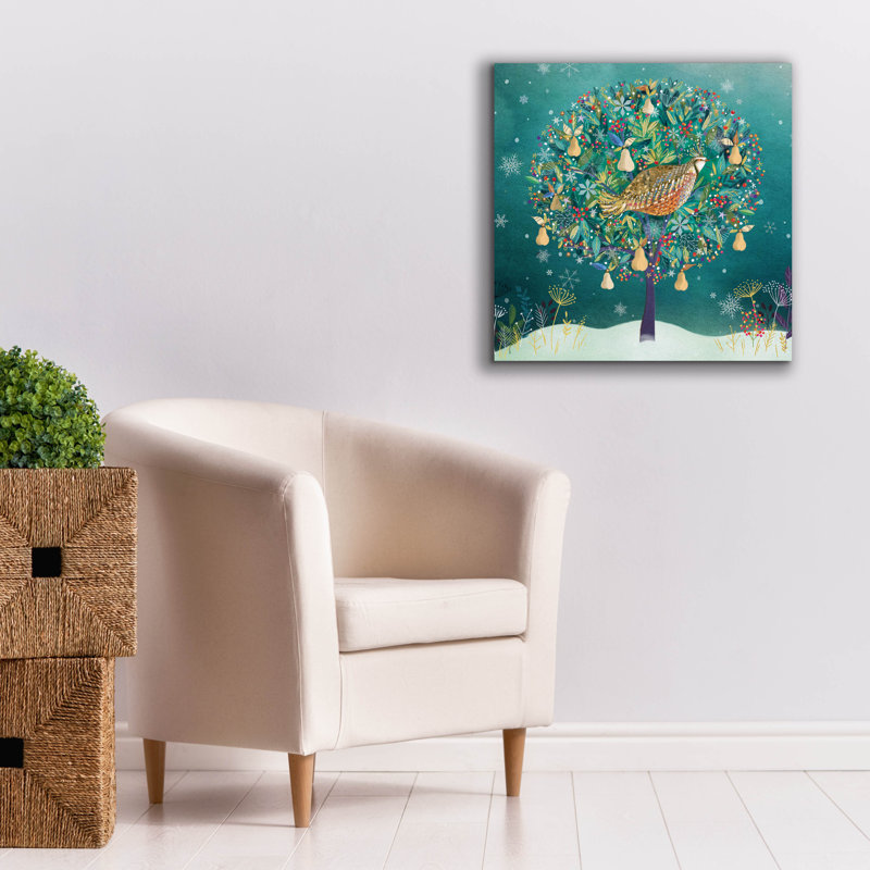 Toile épique «Golden Partridge» par Elle Media Group, Epic Graffiti, 26 po x 26 po