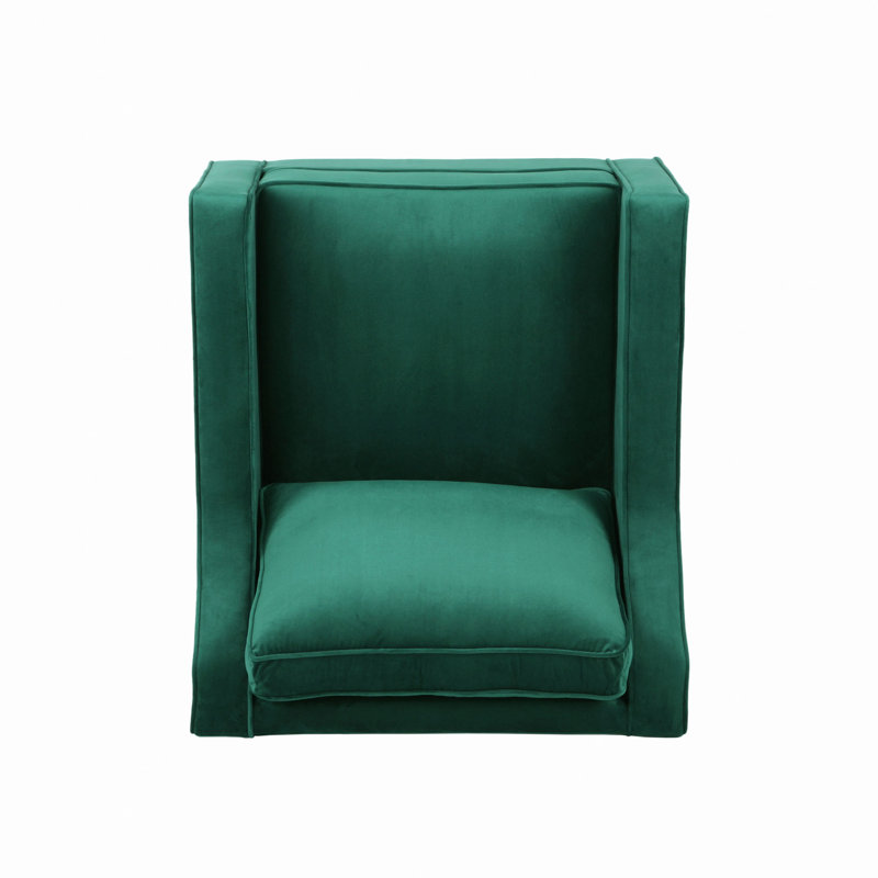 Fauteuil club en velours