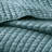 Keaton Barwick Teal Reversible Solid 3-Piece King/Cal King Quilt Set-1751311123-1795405669