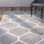 Della Geometric Wool Hand Woven Area Rug-15406056