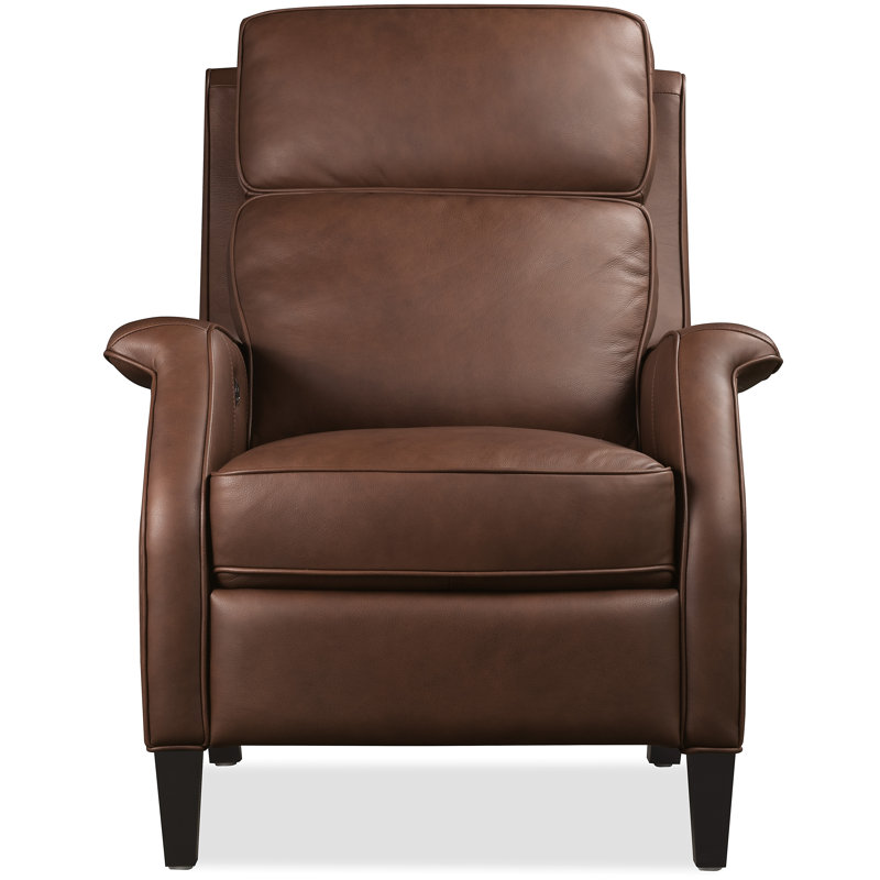 Fauteuil inclinable électrique avec appui-tête Wrenn, Brun