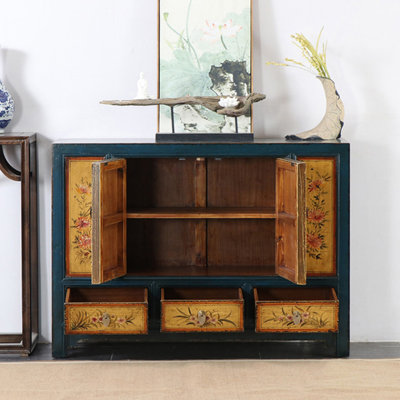 Chinese-style retro minimalist sideboard