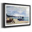 «The Beach At Sainte Adresse # 2», reproduction encadrée sur papier par Claude Monet-1291241660-1291241661