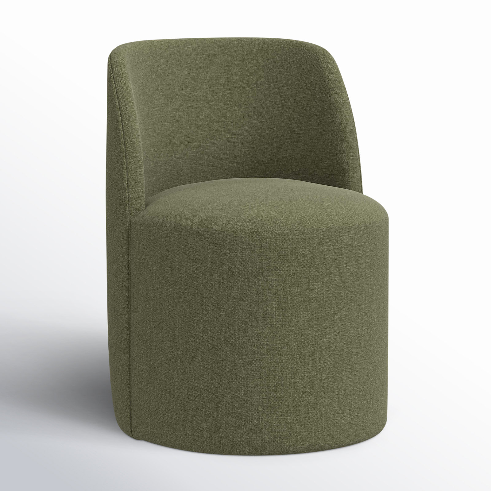 Begonia Side Chair, Zuma Laurel Textured Linen