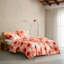 Ensemble de housse de couette en coton rouge Marimekko Unikko-56455702-34935268