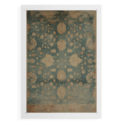Vintage Abstract Print I -Canvas Print Only - NOT FRAMED