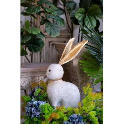 1PC Charming Stylish Rabbit Figurine Decor for Home Tabletop Display
