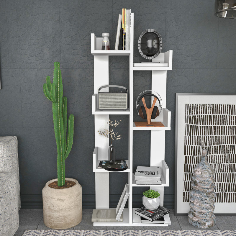 Filmer 137cm H x 50cm W Bookcase, White