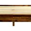Structure de lit en bois massif Gonsoulin avec tête de lit réglable / lit plateforme fabriqué à la main-868083590-814586745