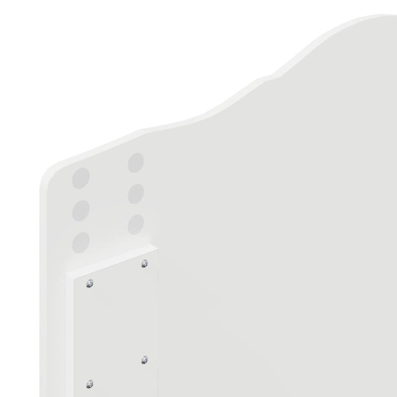 Headboard, European Toddler (80 x 160 cm), Gloss White