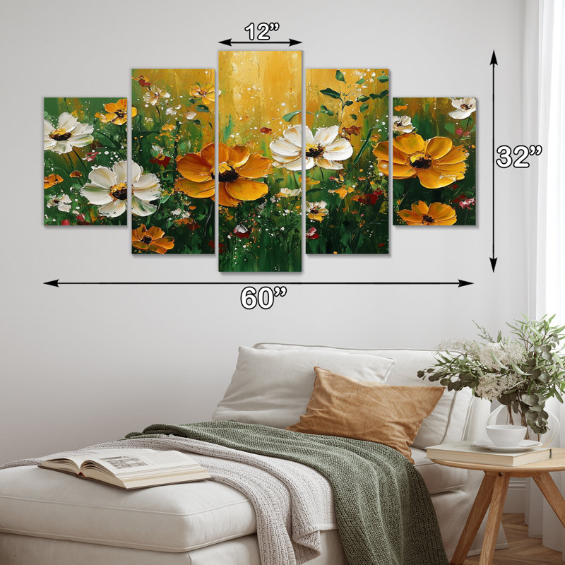 Hoffmann - coquelicots, art mural traditionnel